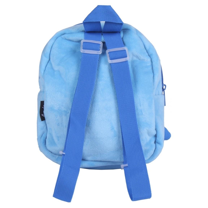Mochila Creche Peluche Baby Shark azul - Lucci