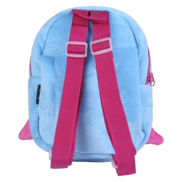 Mochila para creche em peluche Baby Shark rosa 2