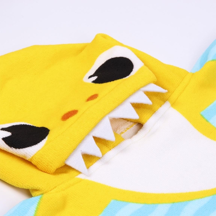 Poncho Microfibra Baby Shark pra piscina - Lucci