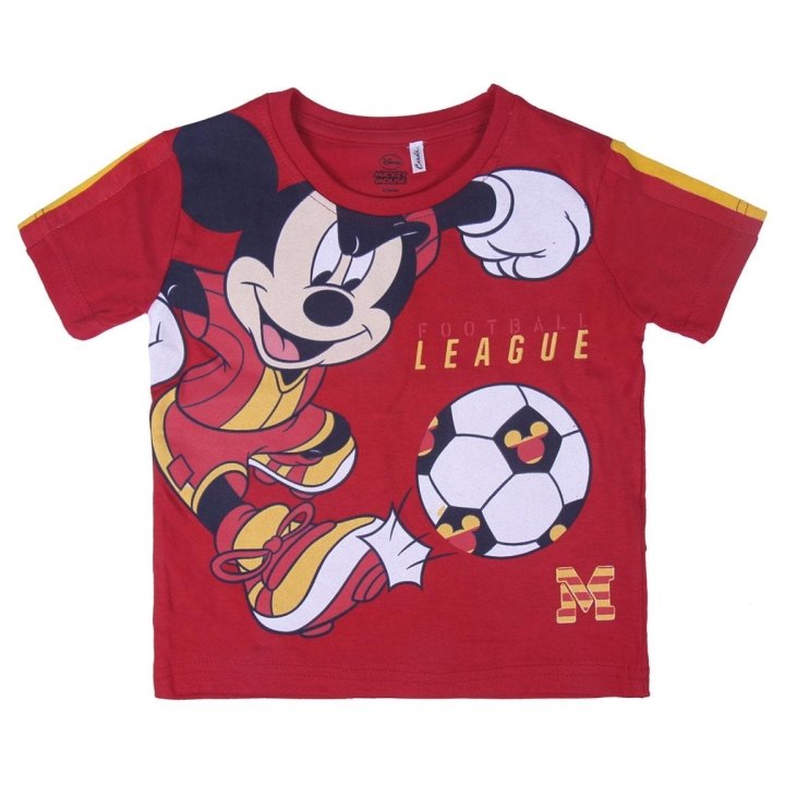 T-Shirts Mickey Liga vermelha