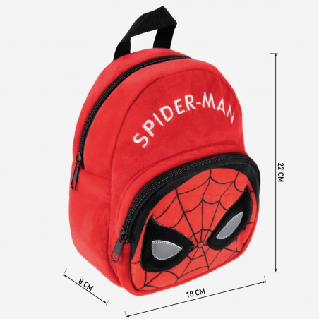 Mochila de peluche Spiderman