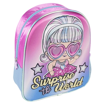 Mochila Infantil 3D LOL com Luz