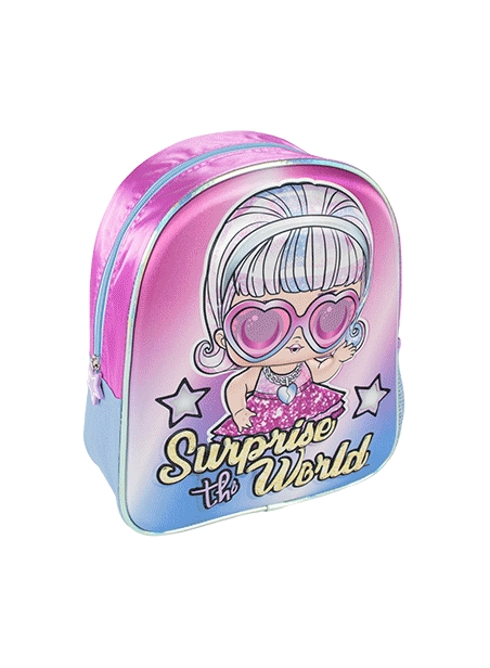 Mochila Infantil 3D LOL com Luz