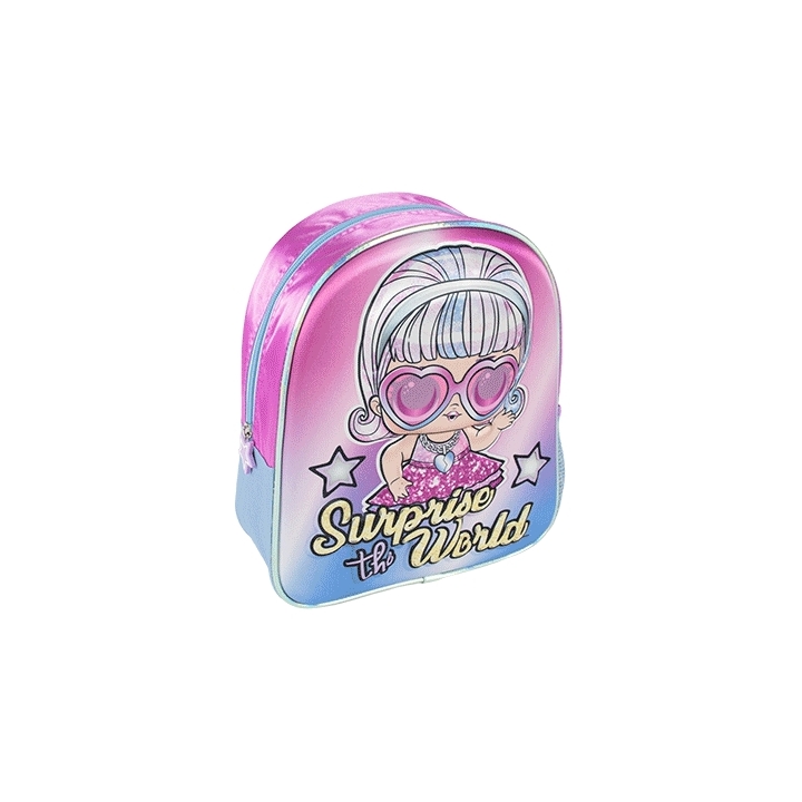Mochila Infantil 3D LOL com Luz
