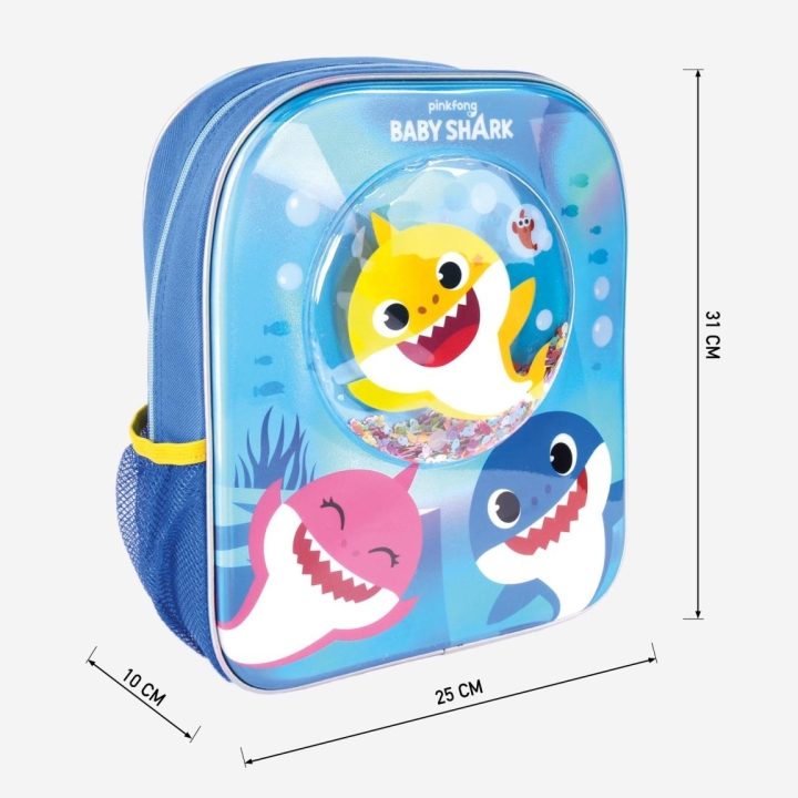 Mochila Infantil Conffeti Baby Shark - Lucci