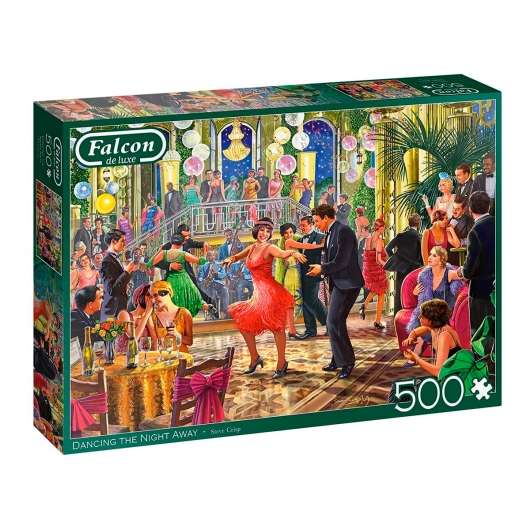 Puzzle 500 peças com ilustração de Dancing The Night Away da Falcon de Luxe, EAN 8710126112915 ref 11291