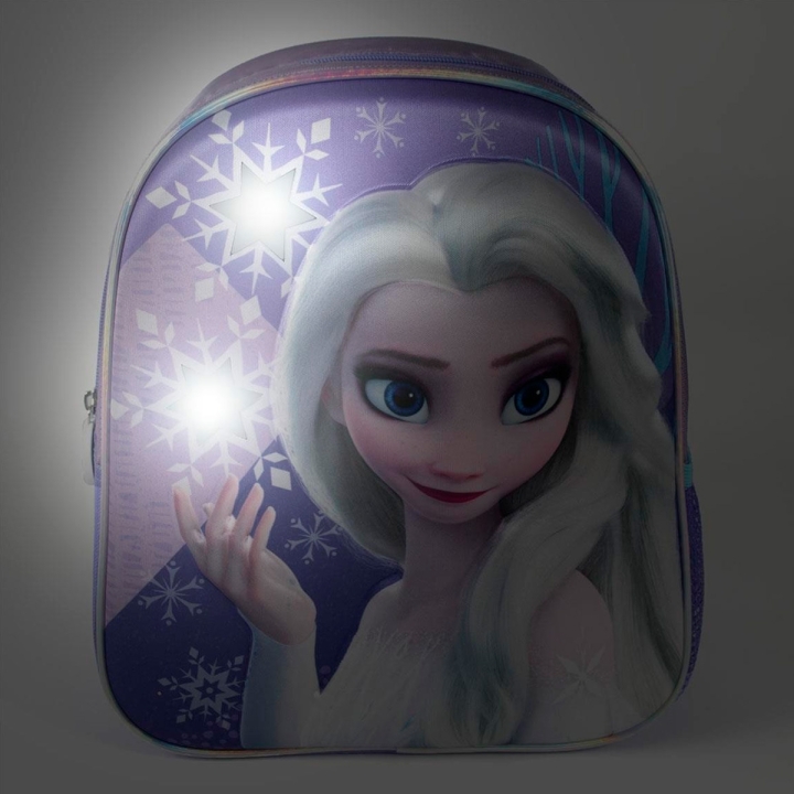 Mochila Infantil 3D Frozen 2 com luzes - Lucci
