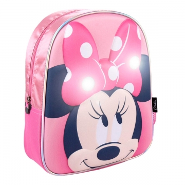 Mochila Infantil 3D Minnie com Luz EAN 8427934537853 ref 2100003448