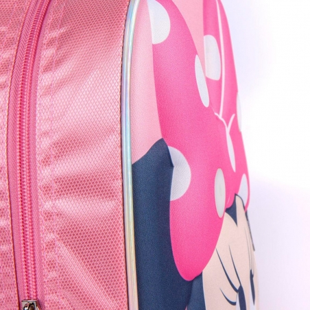 Mochila infantil 3D Minnie con luces