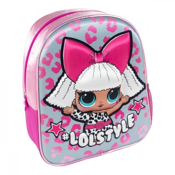 Mochila Infantil LOL Sorpresa 3D