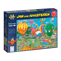 Puzzle Comic Hooray Miffy Jan Van Haasteren 1000 peças - Lucci