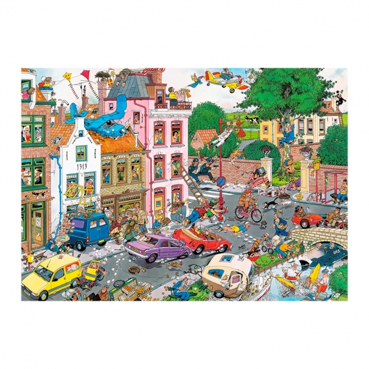 Puzzle Comic Friday the 13th Jan Van Haasteren 1000 peças - Lucci