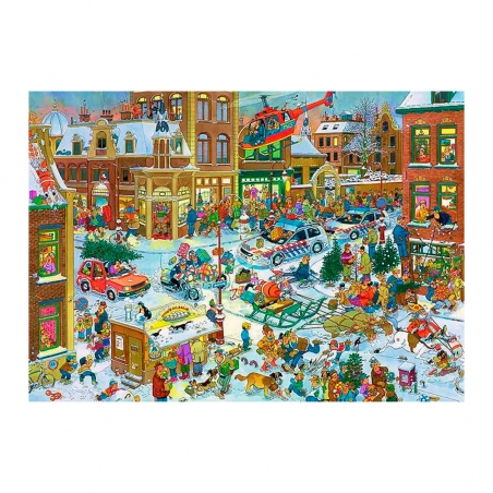 Puzzle Comic Christmas Jan Van Haasteren 1000 peças - Lucci