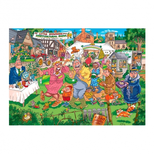 Puzzle Comic The Big Weigh In da Coleção Wasgij Original 32 1000 peças - Lucci