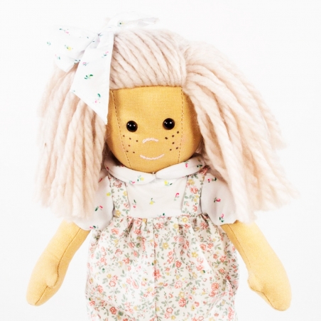 Muñeca de Trapo Marta 38cm Violeta La Niña de Berjuan