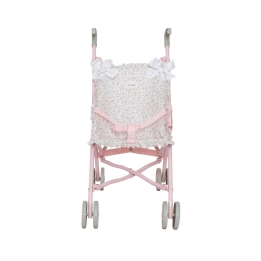 Leve suas bonecas para passear com o carrinho bonecas violeta com flores EAN 8410446650684 ref 65068