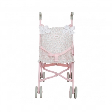 Leve suas bonecas para passear com o carrinho bonecas violeta com flores EAN 8410446650684 ref 65068