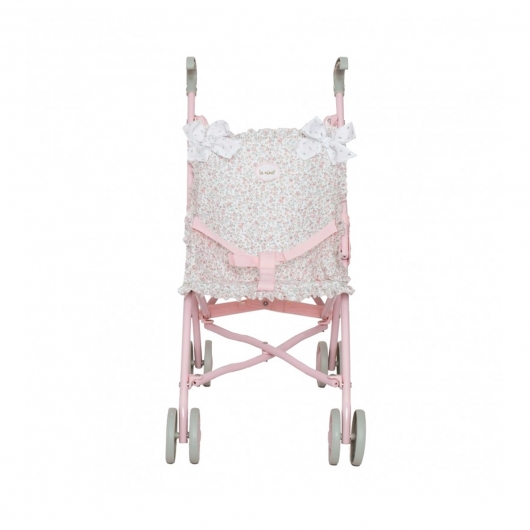 Leve suas bonecas para passear com o carrinho bonecas violeta com flores EAN 8410446650684 ref 65068