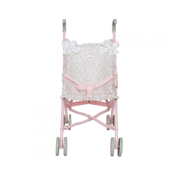 Leve suas bonecas para passear com o carrinho bonecas violeta com flores EAN 8410446650684 ref 65068
