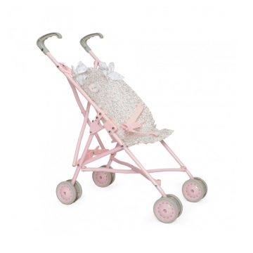 Leve suas bonecas para passear com o carrinho bonecas violeta com flores EAN 8410446650684 ref 65068 2