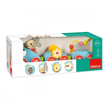 Comboio de Madeira Coelhinho da Goula