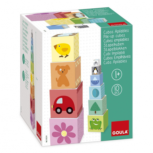 Cubos Apilables Goula 1-10