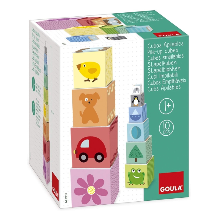 Cubos Apilables Goula 1-10